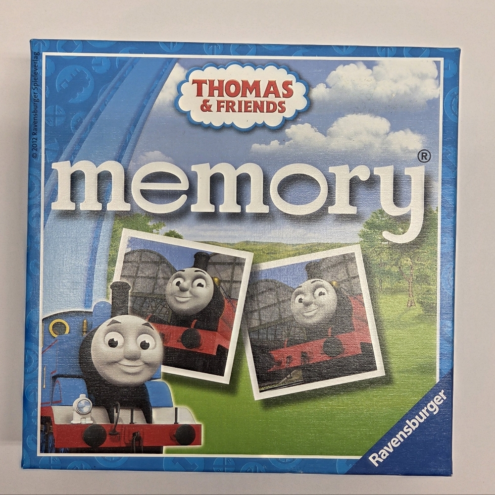 Thomas & Friends Memory Game All Cards And Instructions 2012 Ravensburger